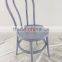 Stackable Resin Clear Color Thonet dining chair for Restaurant