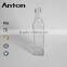 550ml square transparent glass bottles for olive oil