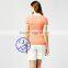 100 cotton yarn dyed women polo shirt manufactures in china