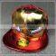 Design your Logo Customized embossed leather patch snapback hat wholesale