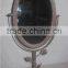 Vintage chic small iron standing table decorative mirrors