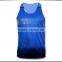 sublimation printed gym undershirt/fitness undershirt