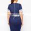 China Supplier Wholesale plus size dress custom lace lady fashion dress