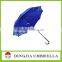 10 ribs metal frame blue sky 3 fold umbrella