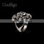 Fashion Jewelry Rhinestone Flower Ring Vantage Style Women Party Show Gift Dresses Apparel Promotion Accessories
