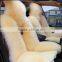 Customized winter Luxury Real Long Fur Genuine Australian Sheepskin Fur Car Seat Covers