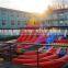 60*7*8.2m big inflatable obstacle course, large inflatable obstacle race for adults