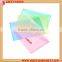 Top quality B4 A4 B5 A5 A6 transparent zipper pvc document bag