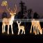 LED lighted acrylic outdoor christmas decorations