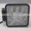 8leds 3w led rechargeable 24w work light china 24w car modified light car led driving lamp light