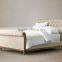 American Style Farmhouse Bedroom Furniture Vintage Wood Bed Frame