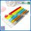 China Manufacturers wholesale 6 colors twist crayons in pvc bag customized Logo printed crayons