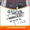 Guangzhou plastic building materials 5.2inch,7inch Gutter square PVC Guttering Price Per Meter