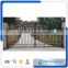 Popular aluminium double swing driveway gate