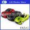 car shape wireless mouse with blue headlight