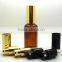 high quality hair oil bottles with dropper and pump, boston round essential oil glass bottle, 3ml essential oil bottle