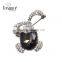 jewelry fashion silver and gold insect rhinestone brooch pin unisex jewelry