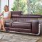 2016 newest home livingroom furniture leather corner sofa set DH1184