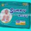 hot sell Cloth-like soft and dry disposable baby diaper