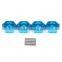 Aluminum 12mm Wheel Hex Hub Adapter 5mm Thick For Rc Hobby Model Car 1/10 Tamiya CC01 Upgraded Hop-Up Parts Crawler FJ CRUISER