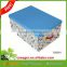 2015 decorative kraft paper box storage, foldable storage box