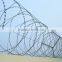 Used hot dip galvanized razor barbed wire