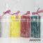 Home used no fragrance and coloured taper pillar shaped New Year decorative candle