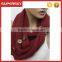 A-46 loop scarf knitting pattern women circle loop scarves chunky knit infinity scarf