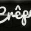 Waterproof outdoor led light up resin alphabet letters