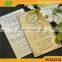 JLP New design acrylic wedding invitation ,clear acrylic wedding invitation
