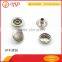 Quality luxury custom made metal ring sewing button