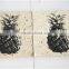Eco-friendly designed marble drinkware coaster with image