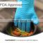 food grade colorful silicone grill Gloves
