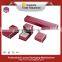 plastic& paper magnet jewelry gift box /engagement jewerly set ring gift box