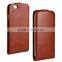 Up down Colorful flip leather case for iphone 6