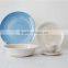 20 pcs Handpainted line edge ceramic stoneware dinner set