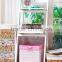 Wholesale vertical white wood shelf for flower