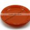 Color disposable hot food plastic plate wholesale