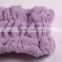 china wholesale Lovely coral fleece headbands For Bath Spa Make Up