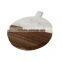 2016 Natural Marble&Wood Combined Chopping Dinnerware Round Cheese Cutting Board