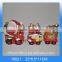 Christmas giftware ceramic hanging ornament in santa shape