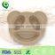 rice husk fiber cheap wholesale clear beaded charger plates for kids