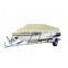 heavy duty trailerable boat cover resists sun fade and provides UV protection