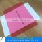 0.1-0.6mm A4 A3 Green Yellow Red Transparent PVC Binding Covers Plastic Binding Sheets For Book