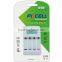 PKCELL 8152 Fast Battery Charger 4 Slot LED/LCD Indicator