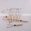 Extendable wooden spinning BBQ fork