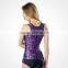 S-SHAPER Latex Girdle Vest Waist Corset Seamless Strap Steel Boned Corset Latex Waist Training Cincher