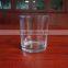 225ml small thick wall round candle glass jar cheap sale
