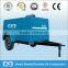 portable diesel rotary screw air compressor for mining drill rigs