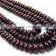 Natural Rhodonite Garnet Roundle Beads Necklace